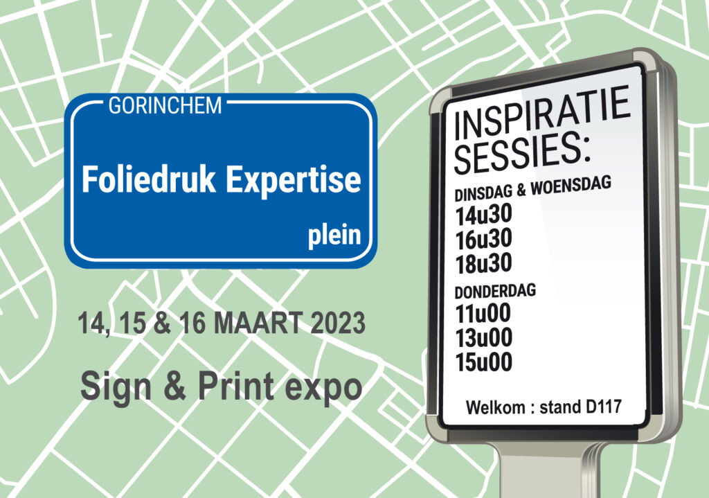 Foliedruk Expertise Plein Sign & print Expo Gorinchem
